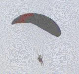 [ paragliding flight ]