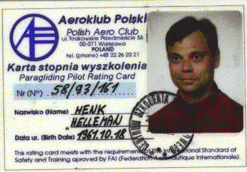 [ Pilot's licence ]